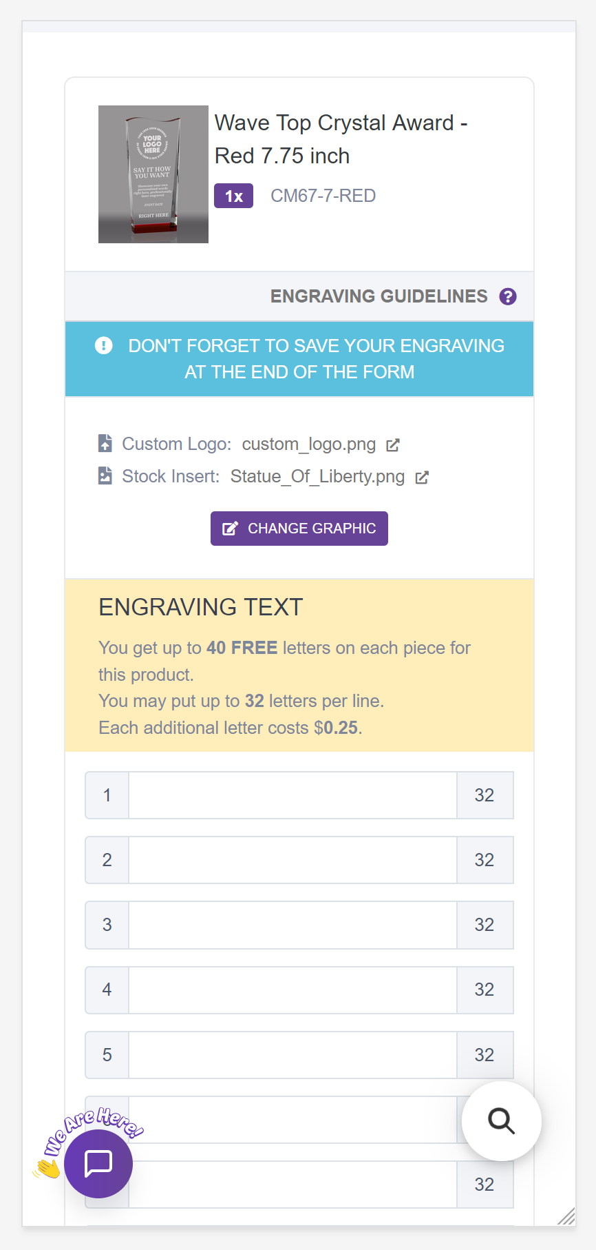 Text form with the graphic summarized